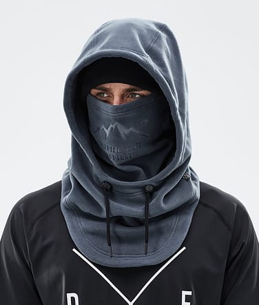 Cozy Hood II Ansiktsmask Metal Blue