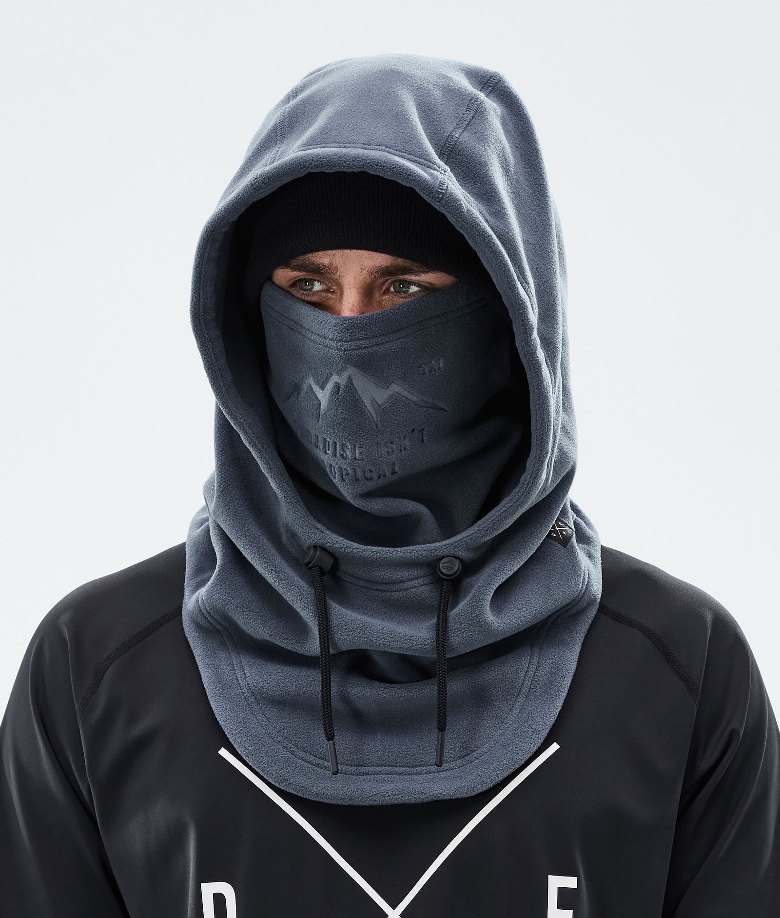 Cozy Hood II Ochraniacze na Twarz Metal Blue, Zdjęcie 3 z 4