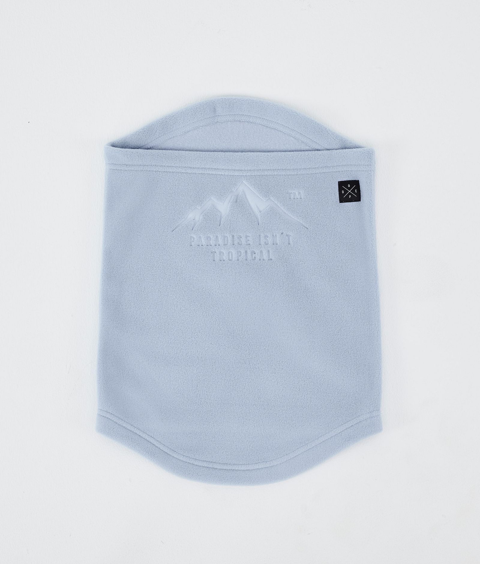 Cozy Tube Facemask Light Blue, Image 1 of 4