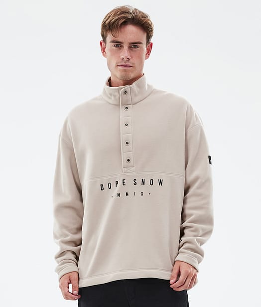 Comfy Sweter Polarowy Mężczyźni Sand