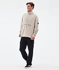 Comfy Fleecepullover Herren Sand, Bild 3 von 6