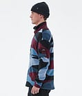 Comfy Fleece Trui Heren Shards Burgundy Blue, Afbeelding 5 van 6