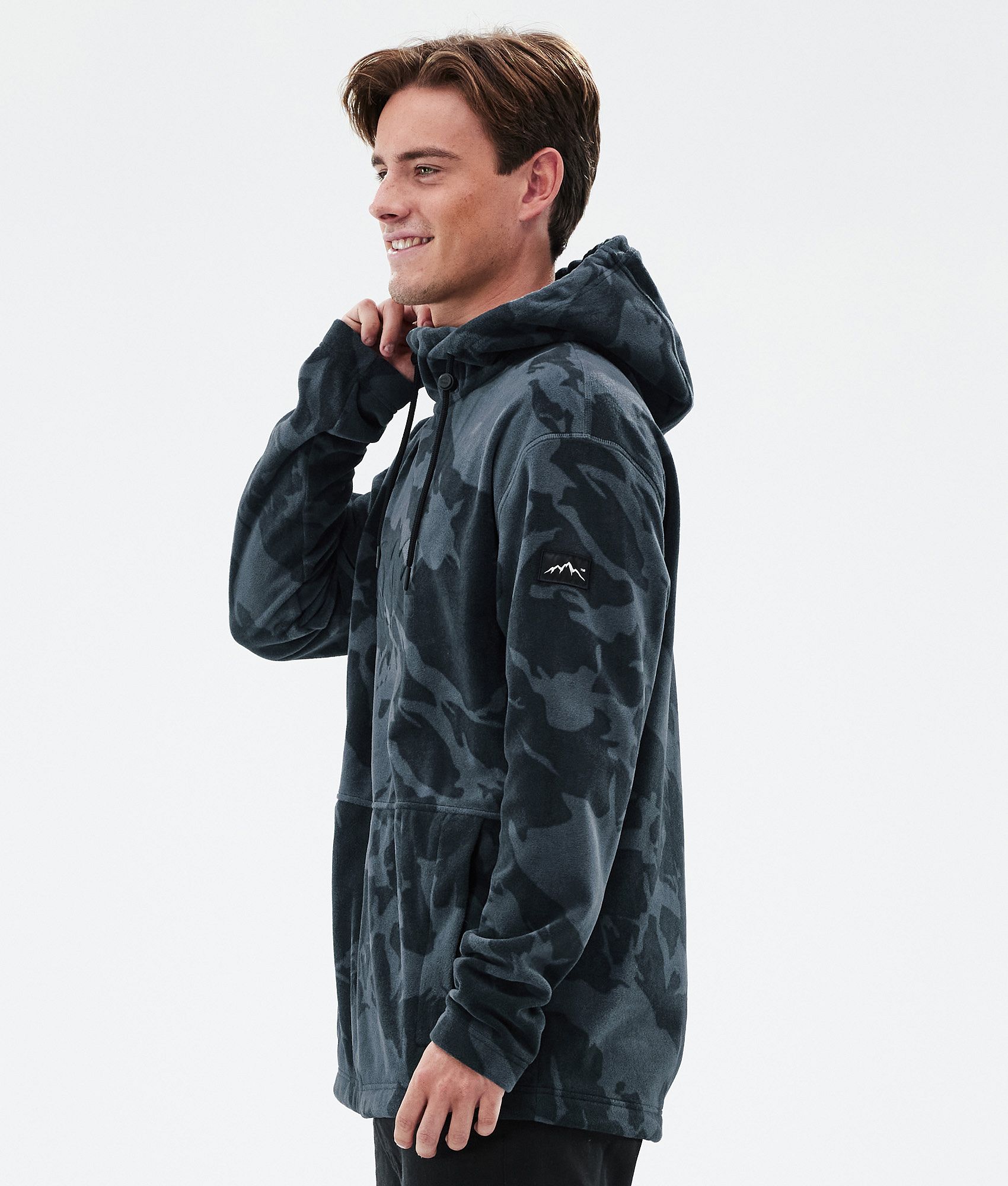 Blue camo hoodie mens hotsell