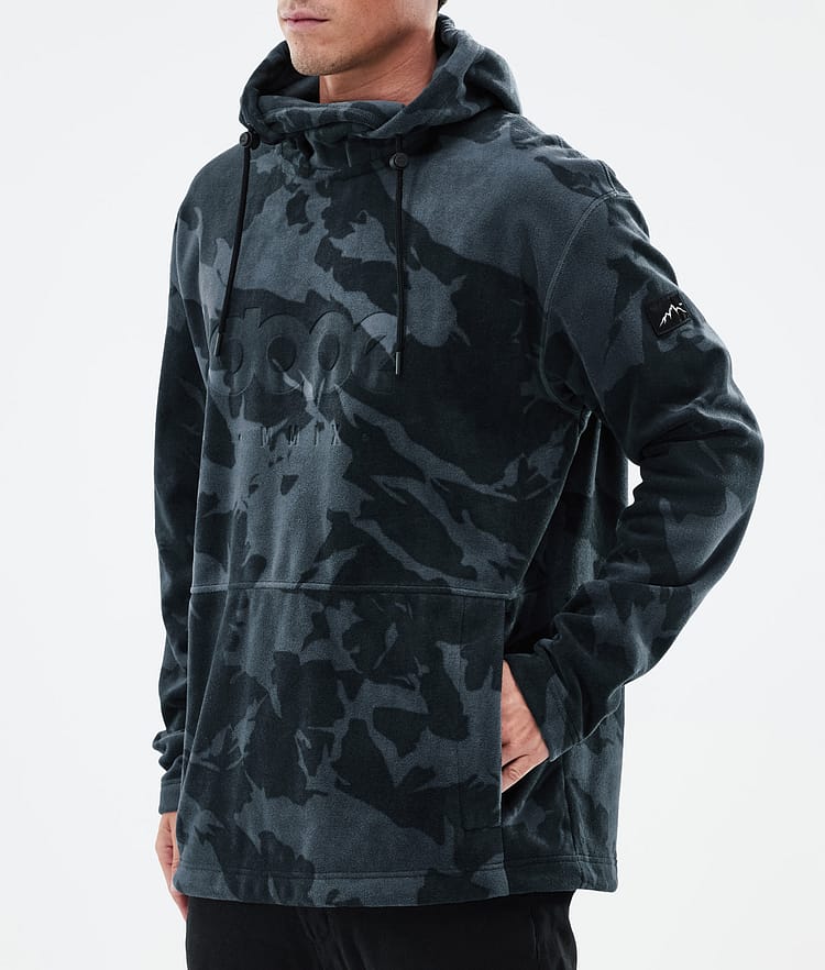 Cozy II Fleece-hoodie Herre Metal Blue Camo, Billede 7 af 7