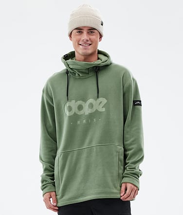 Cozy II Fleece Hoodie Herren Moss Green