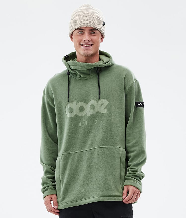 Cozy II Fleece Hoodie Heren Moss Green, Afbeelding 1 van 7