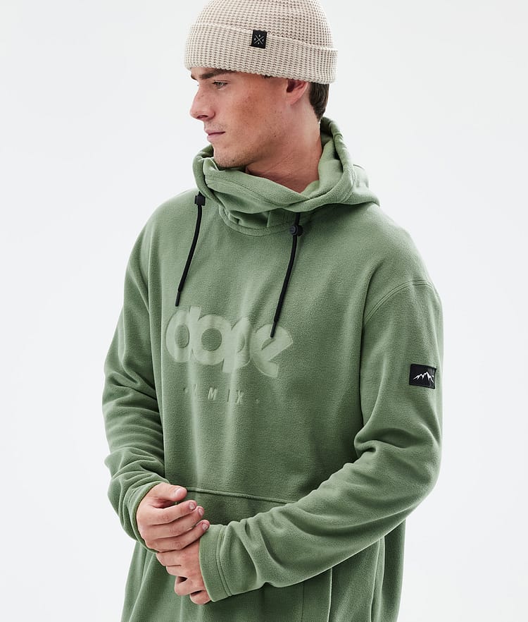 Cozy II Fleece Hoodie Herren Moss Green, Bild 2 von 7