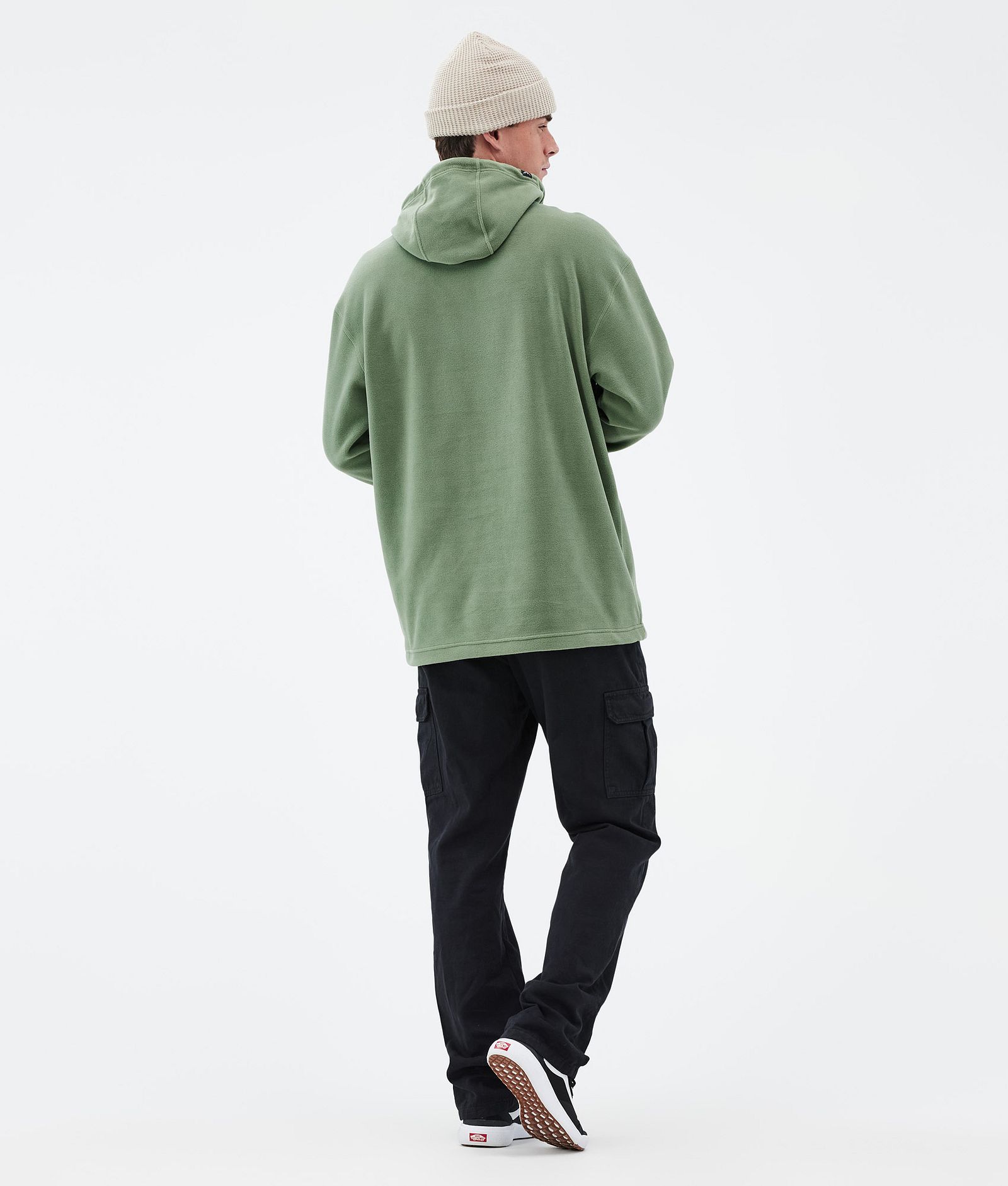 Cozy II Fleece Hoodie Men Moss Green, Image 4 of 7