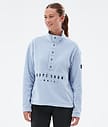 Comfy W Sweter Polarowy Kobiety Light Blue