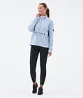 Comfy W Fleecepullover Damen Light Blue, Bild 3 von 6