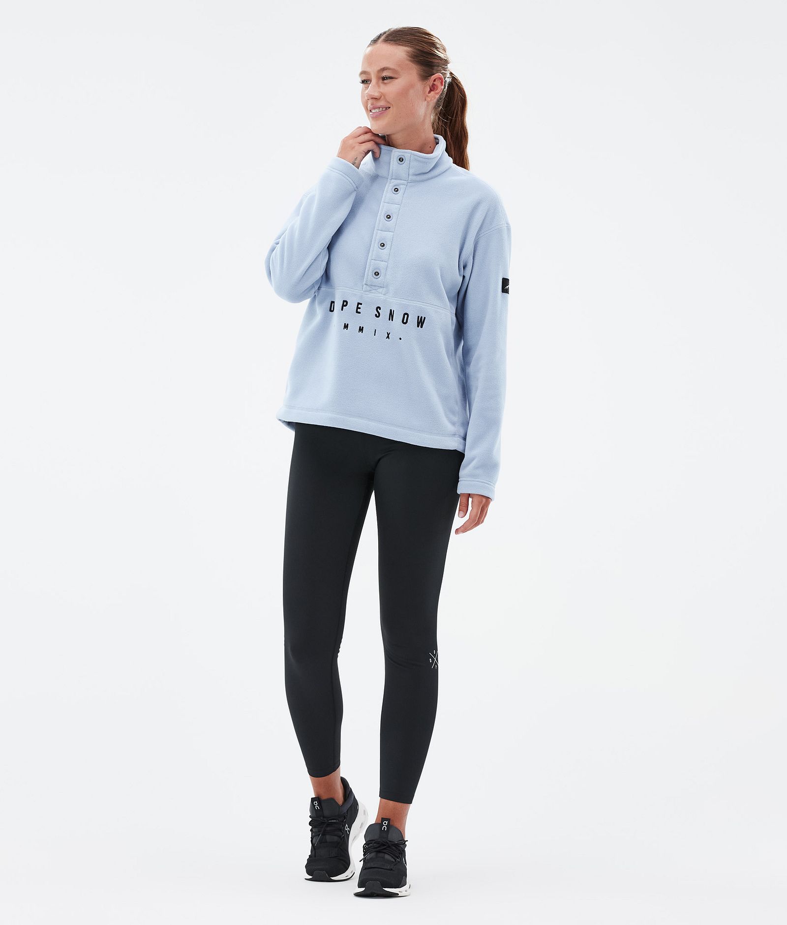 Comfy W Fleecetrøje Dame Light Blue, Billede 3 af 6