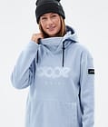 Cozy II W Fleece Hoodie Women Light Blue, Image 2 of 7