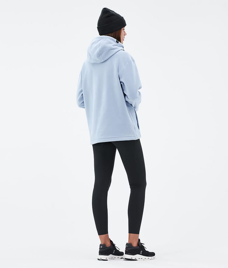 Cozy II W Fleece-hoodie Dame Light Blue, Billede 4 af 7