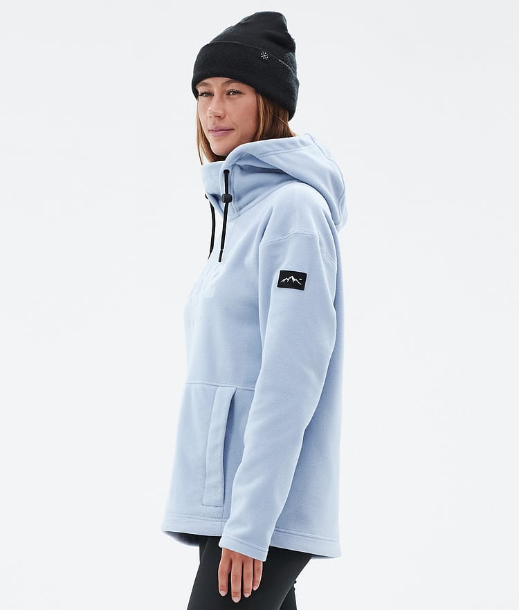 Cozy II W Fleece Hoodie Dames Light Blue, Afbeelding 5 van 7