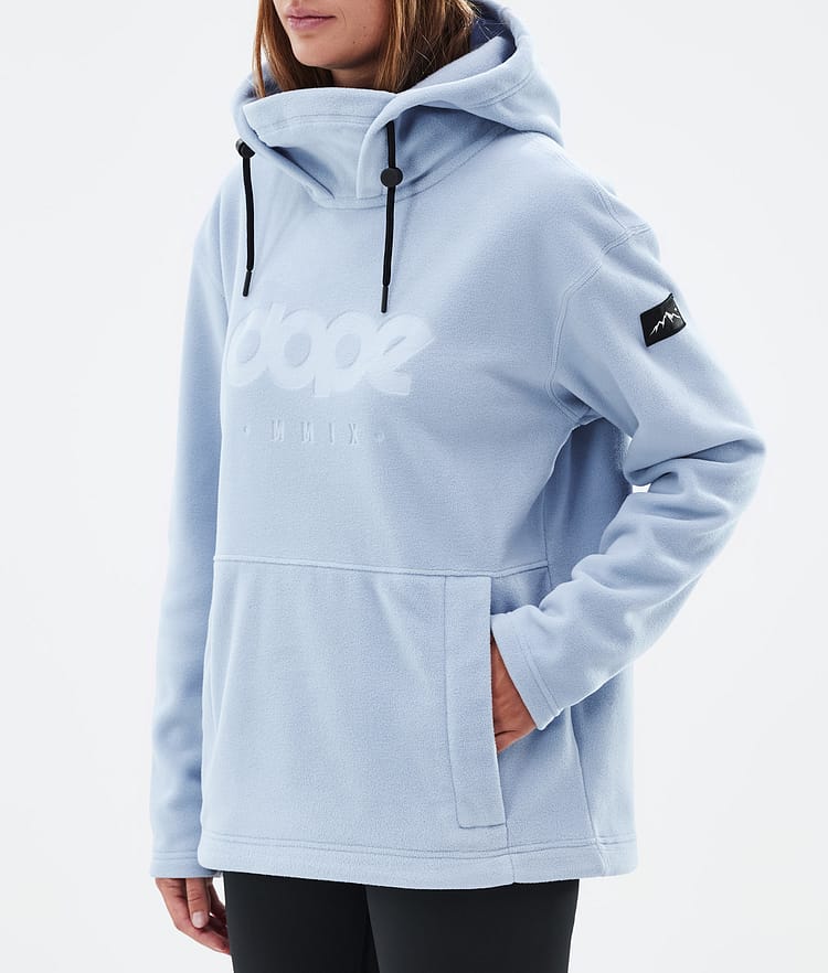 Cozy II W Fleece-hoodie Dame Light Blue, Billede 7 af 7