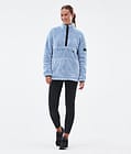 Pile W Sweter Polarowy Kobiety Light Blue, Zdjęcie 3 z 7