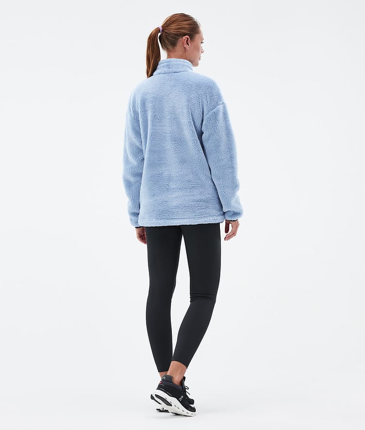 Pile W Sweter Polarowy Kobiety Light Blue, Zdjęcie 4 z 7