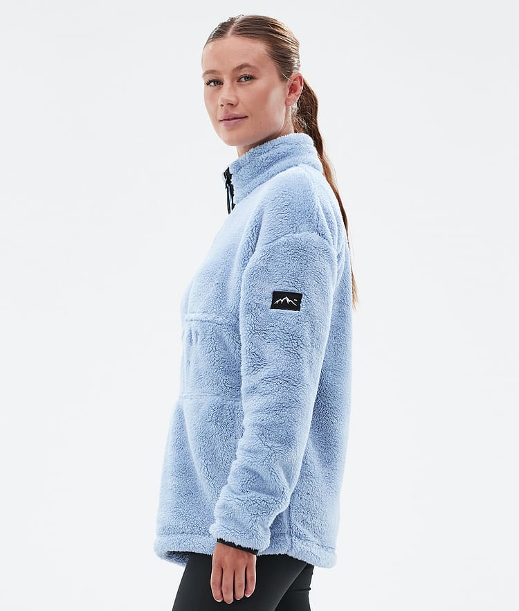 Pile W Fleecetrøje Dame Light Blue, Billede 5 af 7