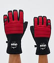 Ace Ski Gloves Men Deep Red