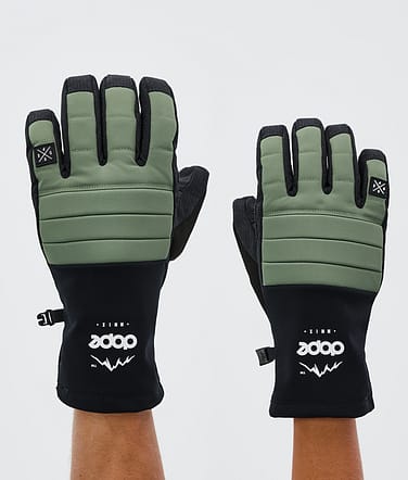 Ace Ski Gloves Moss Green