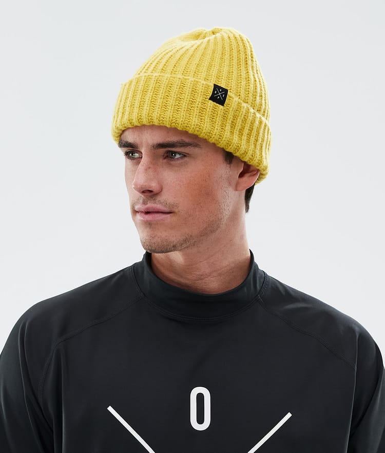 Chunky Beanie Yellow, Afbeelding 2 van 3