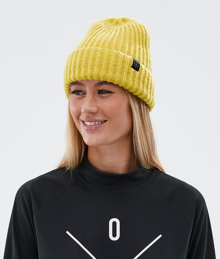 Chunky Beanie Yellow, Afbeelding 3 van 3