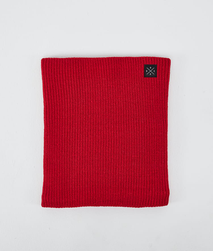 2X-Up Knitted Facemask Deep Red, Image 1 of 3