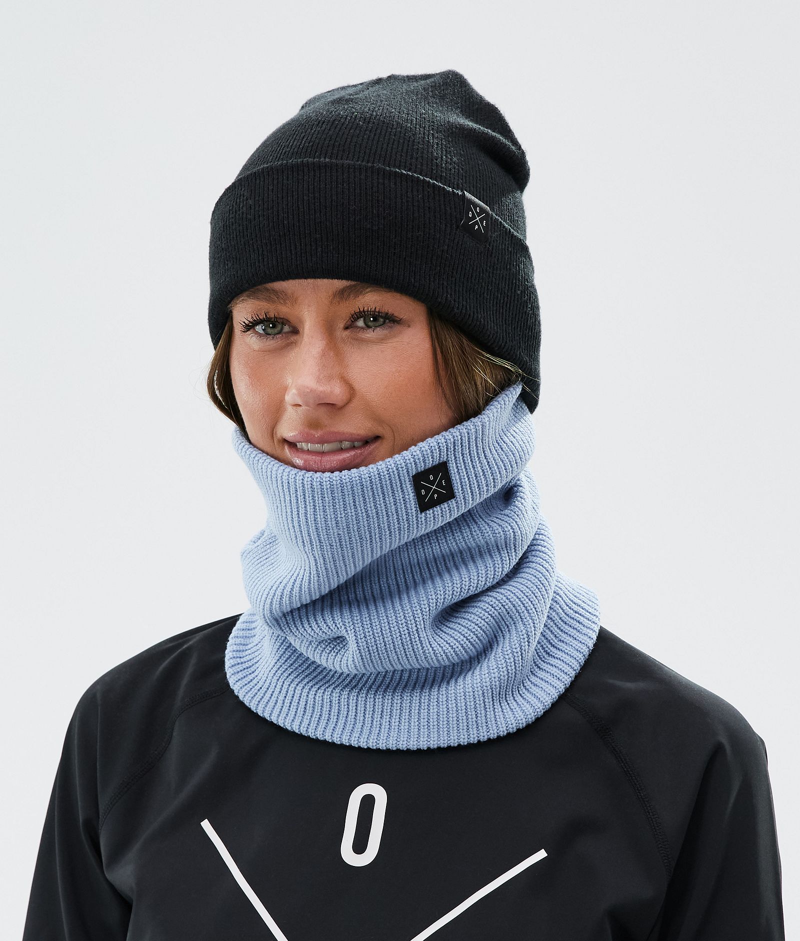 2X-Up Knitted Skimasker Light Blue, Afbeelding 3 van 3