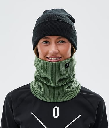 2X-Up Knitted Ansiktsmask Moss Green