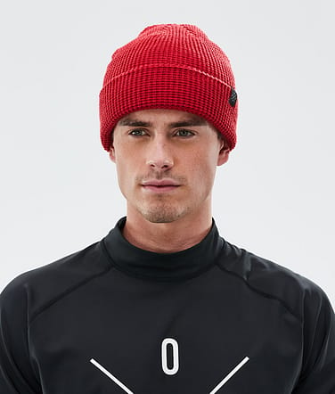 Fisherman Beanie Deep Red