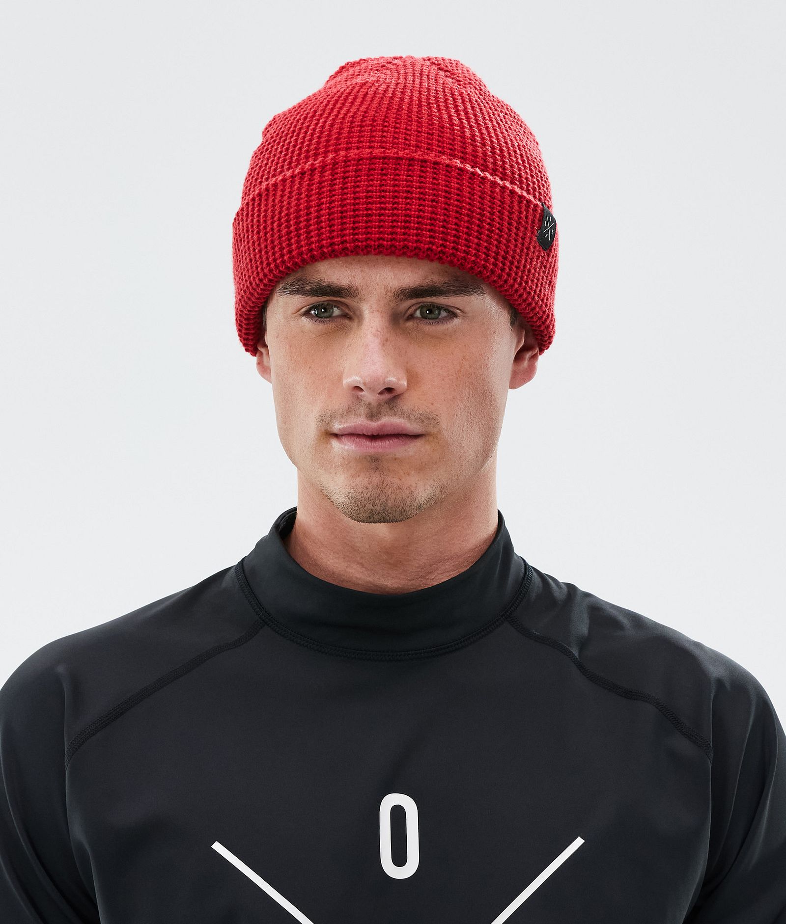 Fisherman Czapka Beanie Deep Red, Zdjęcie 2 z 3