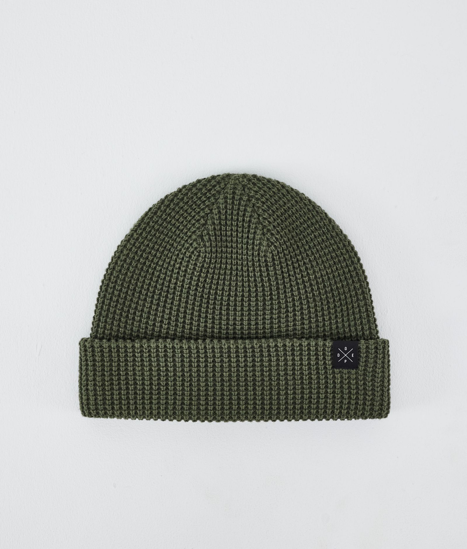 Fisherman Beanie Olive Green, Image 1 of 3