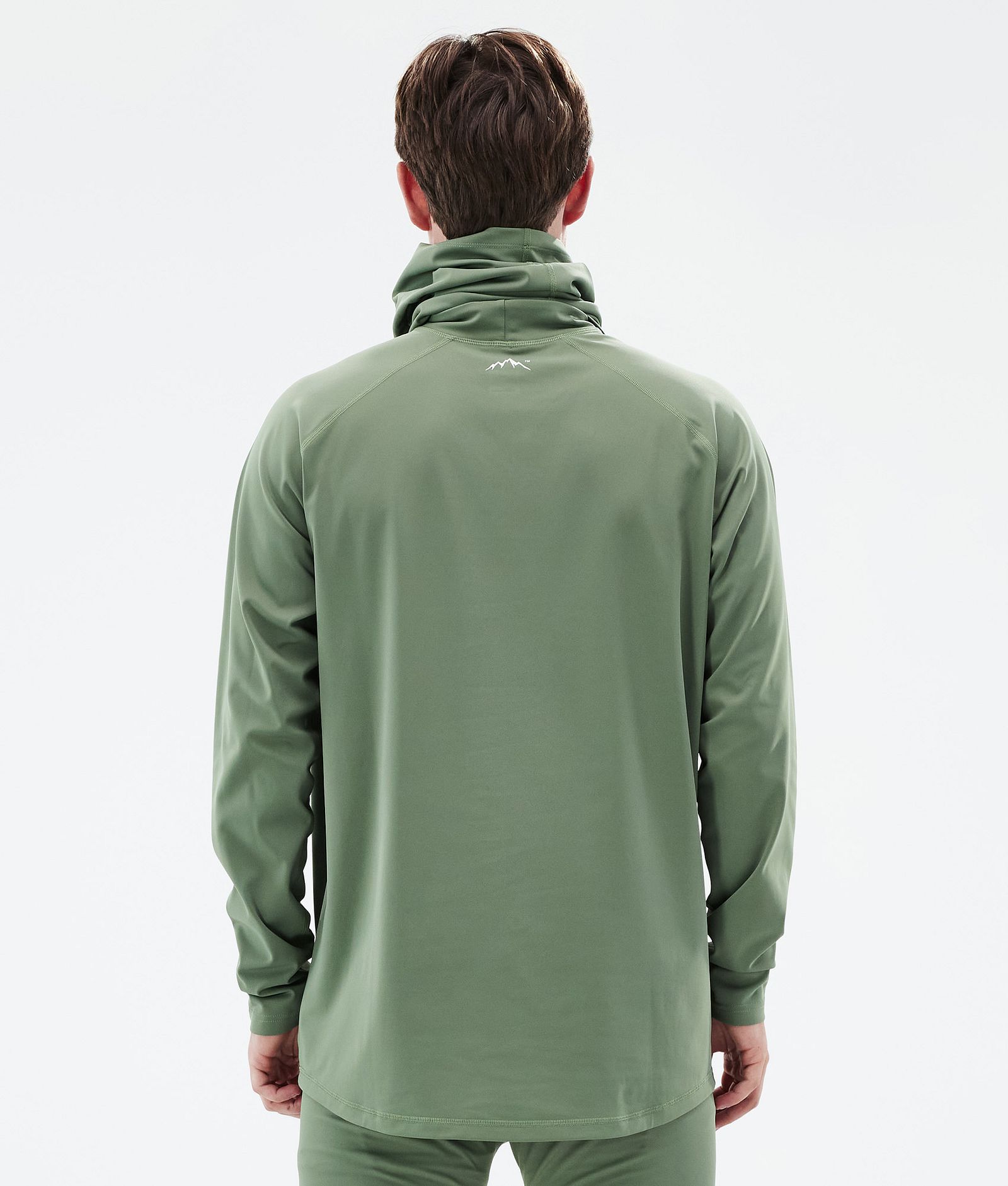 Snuggle Base Layer Top Men 2X-Up Moss Green, Image 5 of 7