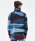 Snuggle Base Layer Top Men 2X-Up Shards Burgundy Blue, Image 5 of 7