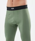 Snuggle Base Layer Pant Men Moss Green, Image 5 of 7