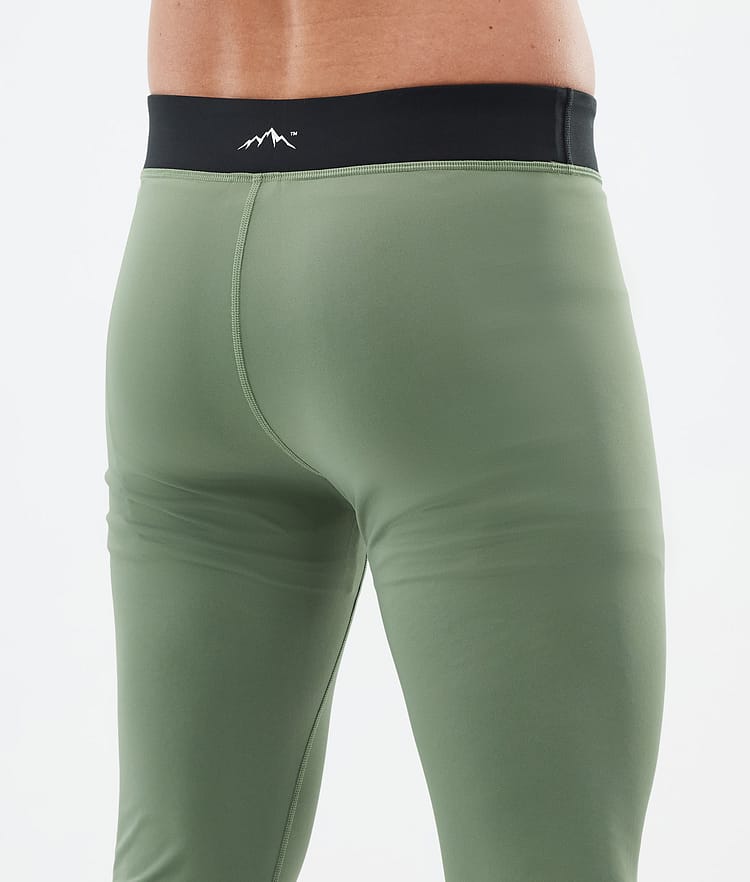 Snuggle Base Layer Pant Men 2X-Up Moss Green, Image 6 of 7