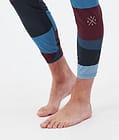 Snuggle Base Layer Pant Men Shards Burgundy Blue, Image 7 of 7