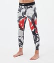 Snuggle Base Layer Pant Men Spray Black Red