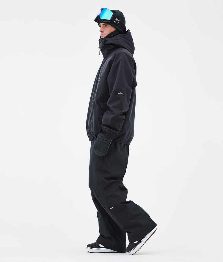 Spartan Kurtka Snowboardowa Mężczyźni Black, Zdjęcie 3 z 8