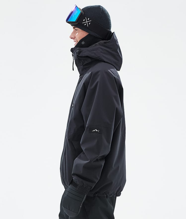 Spartan Kurtka Snowboardowa Mężczyźni Black, Zdjęcie 5 z 8