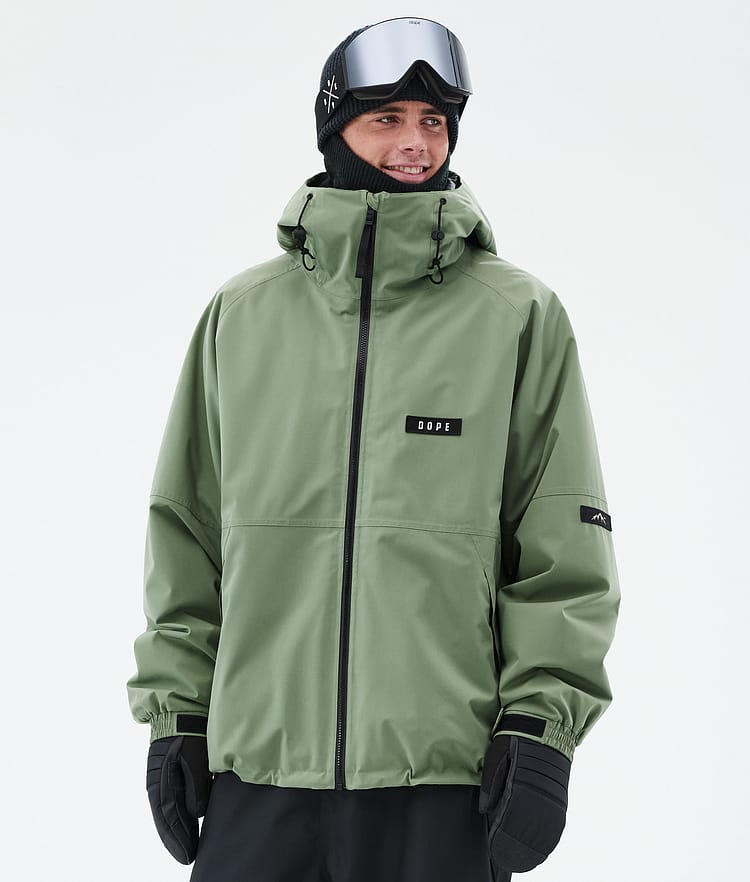 Spartan Snowboardjakke Herre Moss Green Renewed, Billede 1 af 8