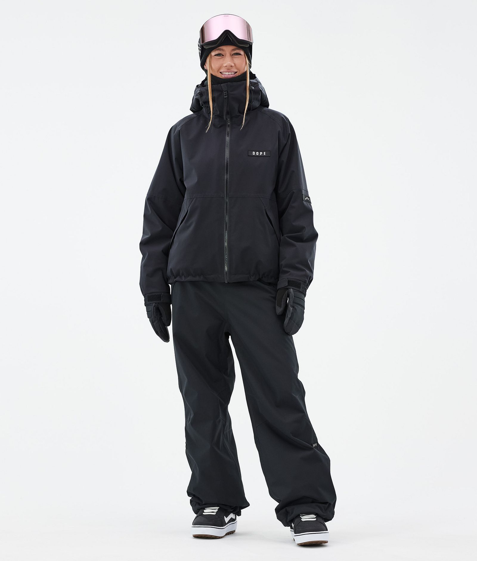 Spartan W Snowboardjakke Dame Black, Bilde 2 av 8