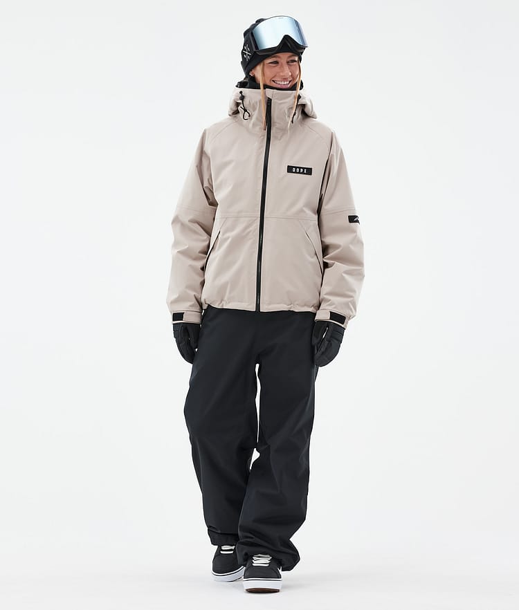 Spartan W Snowboardjakke Dame Sand Renewed, Billede 2 af 8