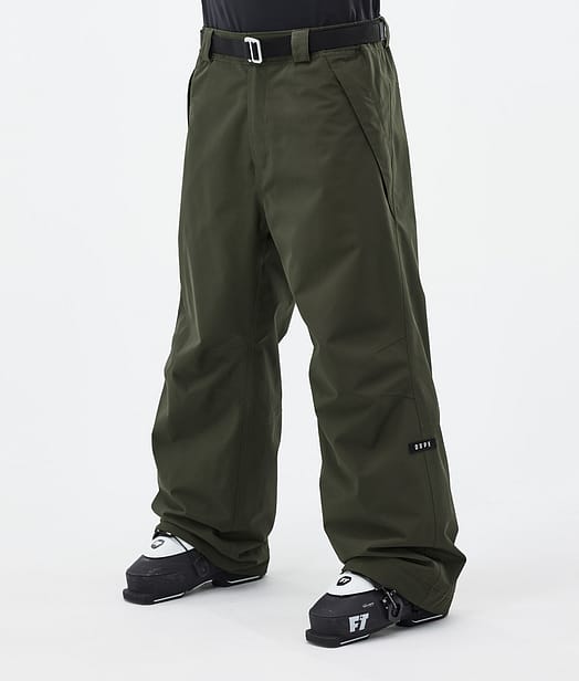 Big Ski Pants Men Olive Green