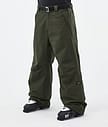 Big Pantaloni Sci Uomo Olive Green