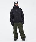 Big Snowboard Pants Men Olive Green, Image 2 of 5