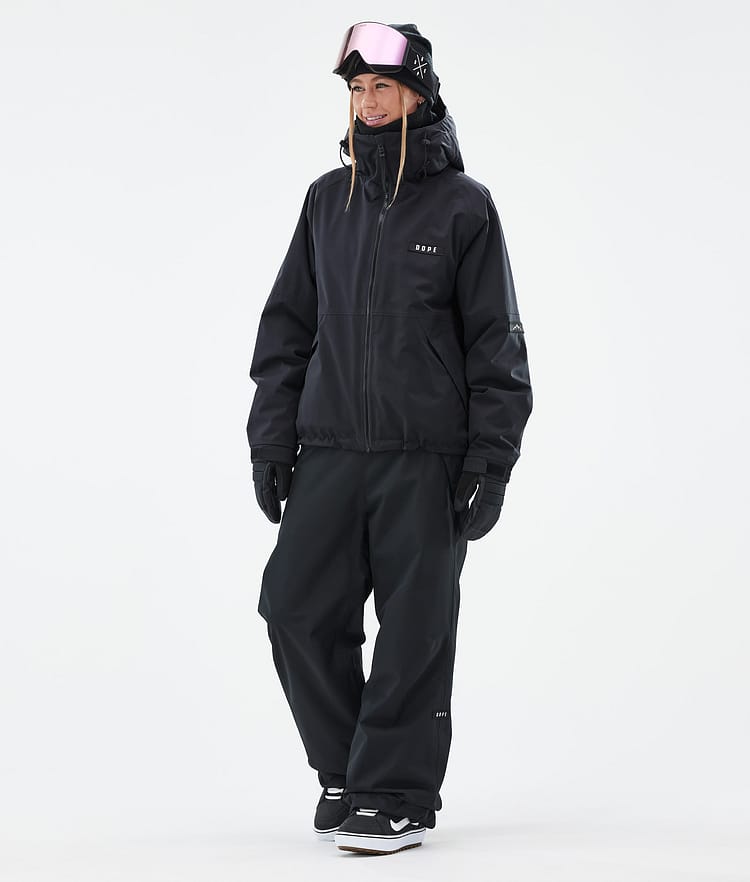 Big W Spodnie Snowboardowe Kobiety Black, Zdjęcie 2 z 5