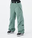 Big W Pantalones Snowboard Mujer Faded Green