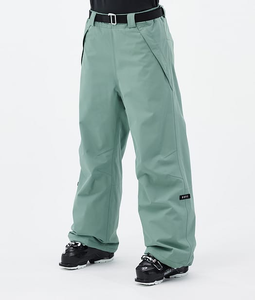 Big W Ski Pants Women Faded Green