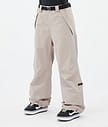 Big W Pantaloni Snowboard Donna Sand